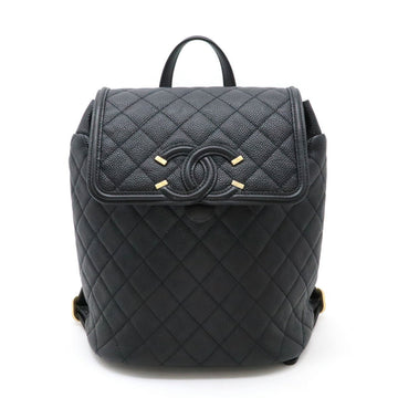 Chanel Caviar Skin CC Filigree Backpack A57090