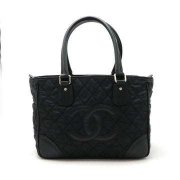 Chanel Nylon Leather Paris New York Matelasse 2way Bag A33100