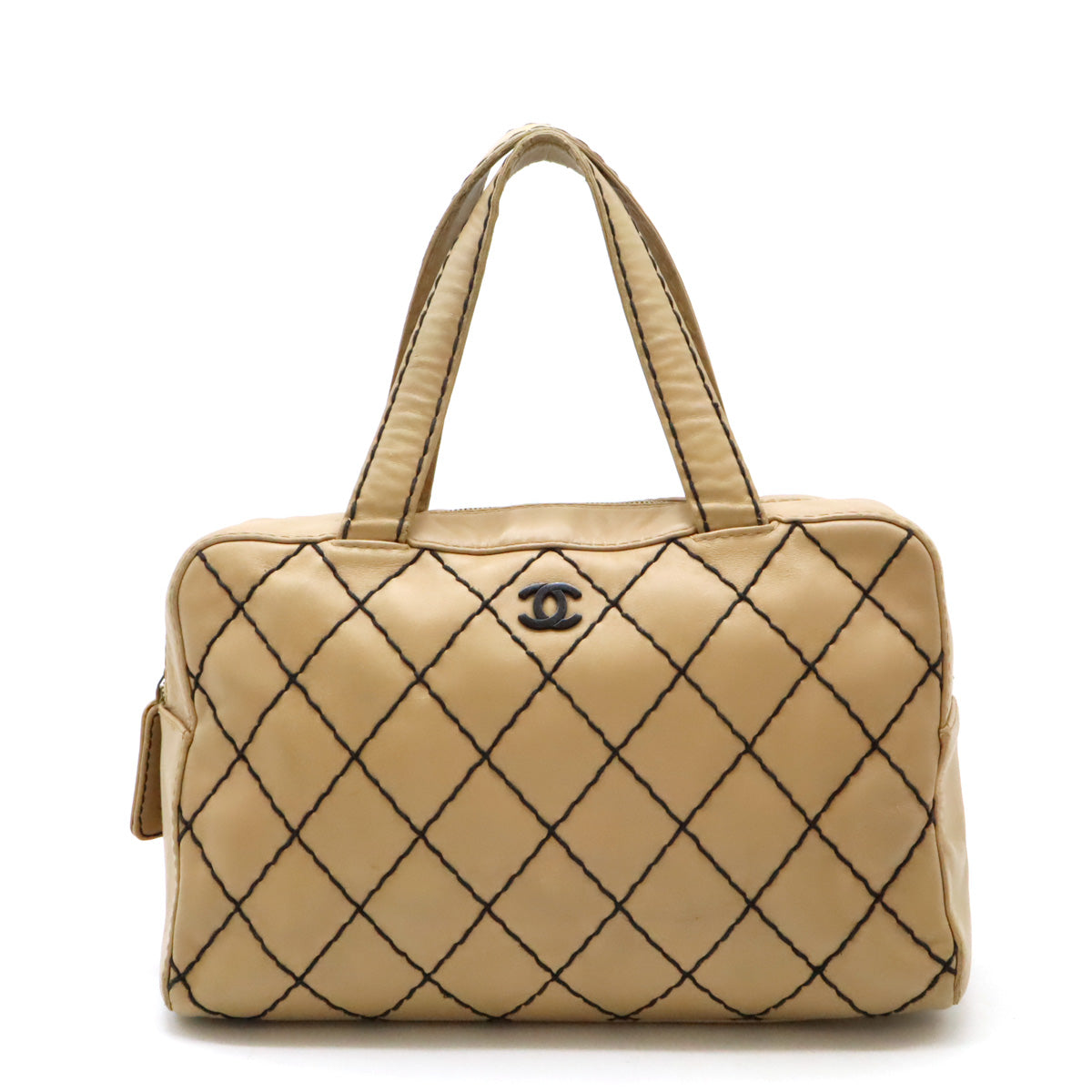 Chanel Wild Stitch Leather Handbag A14692