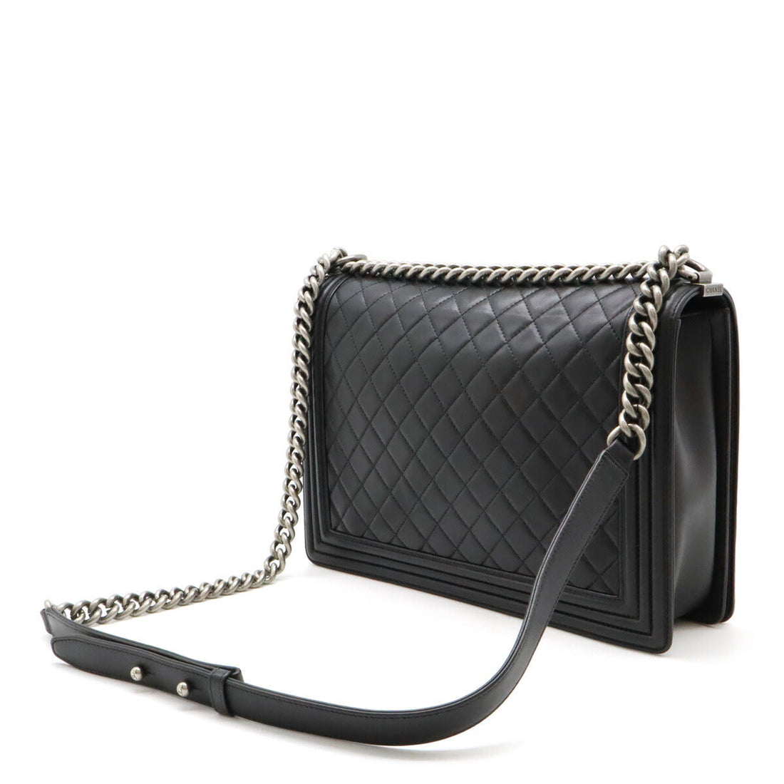 Chanel Boy Matelasse Leather Shoulder Bag