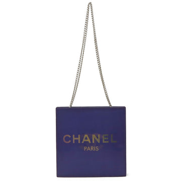 Chanel Hologram Chain Shoulder Bag Purple