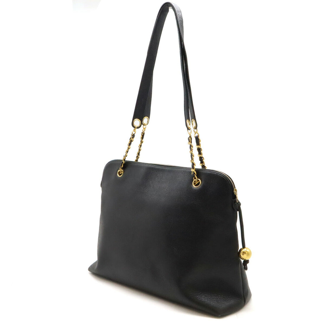 Chanel Caviar Skin Coco Mark Coco Ball 2way Tote Bag A03578