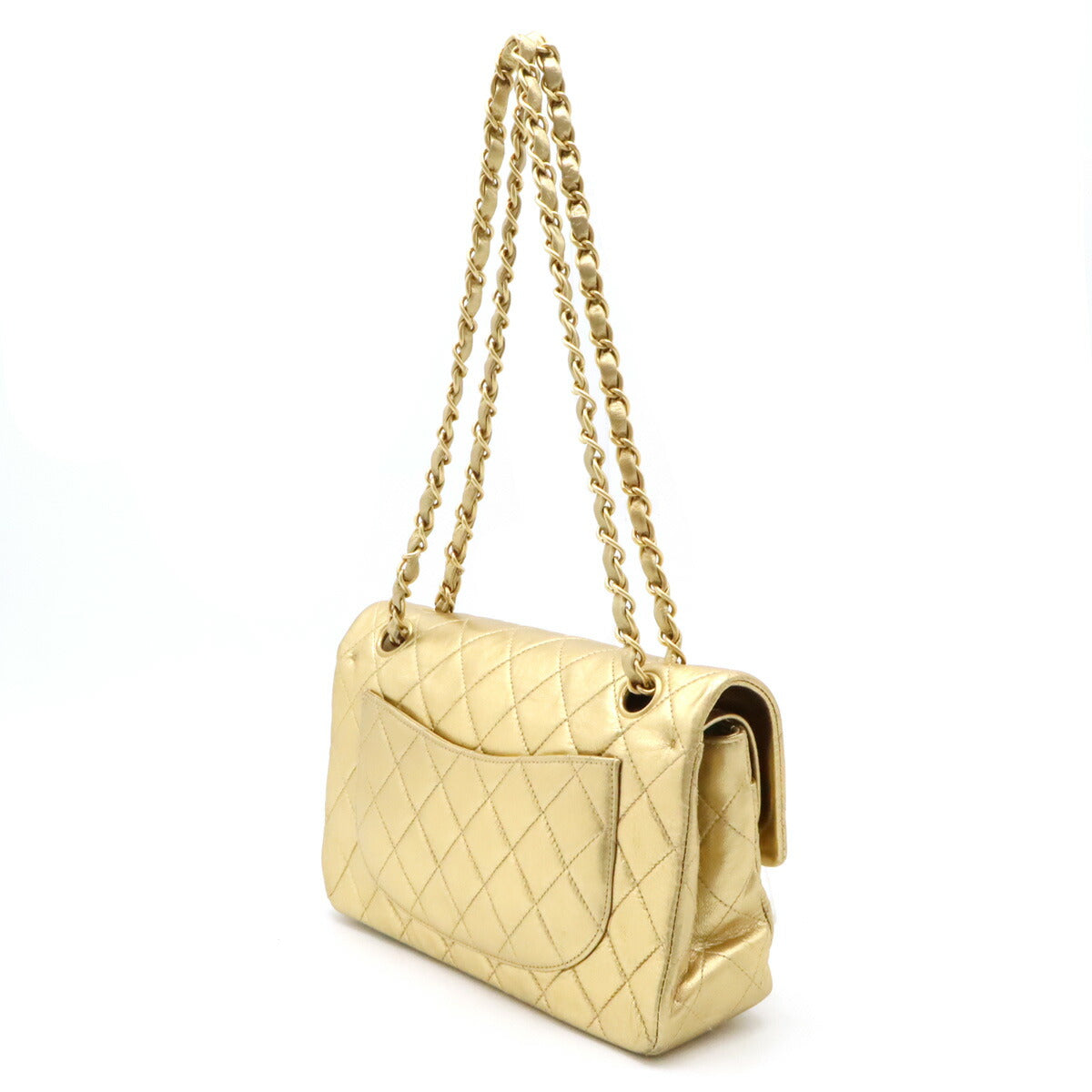 Chanel Leather Matelasse 23 Chain Shoulder Bag A01113