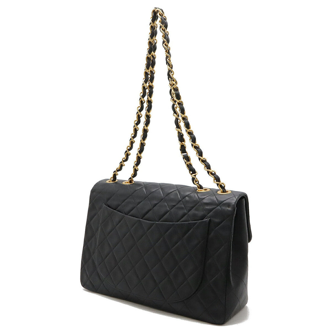 Chanel Lambskin Coco Mark Chain Shoulder Bag A01094