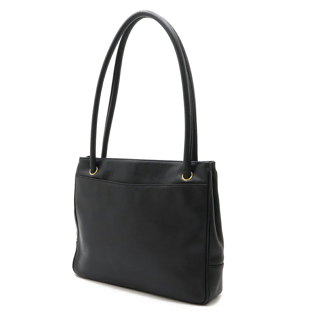 Chanel Caviar Skin Coco Mark 2way Tote Bag