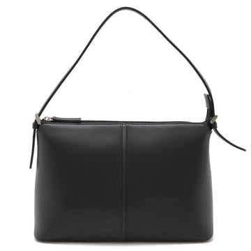 Burberry Leather 2way Shoulder Bag Black
