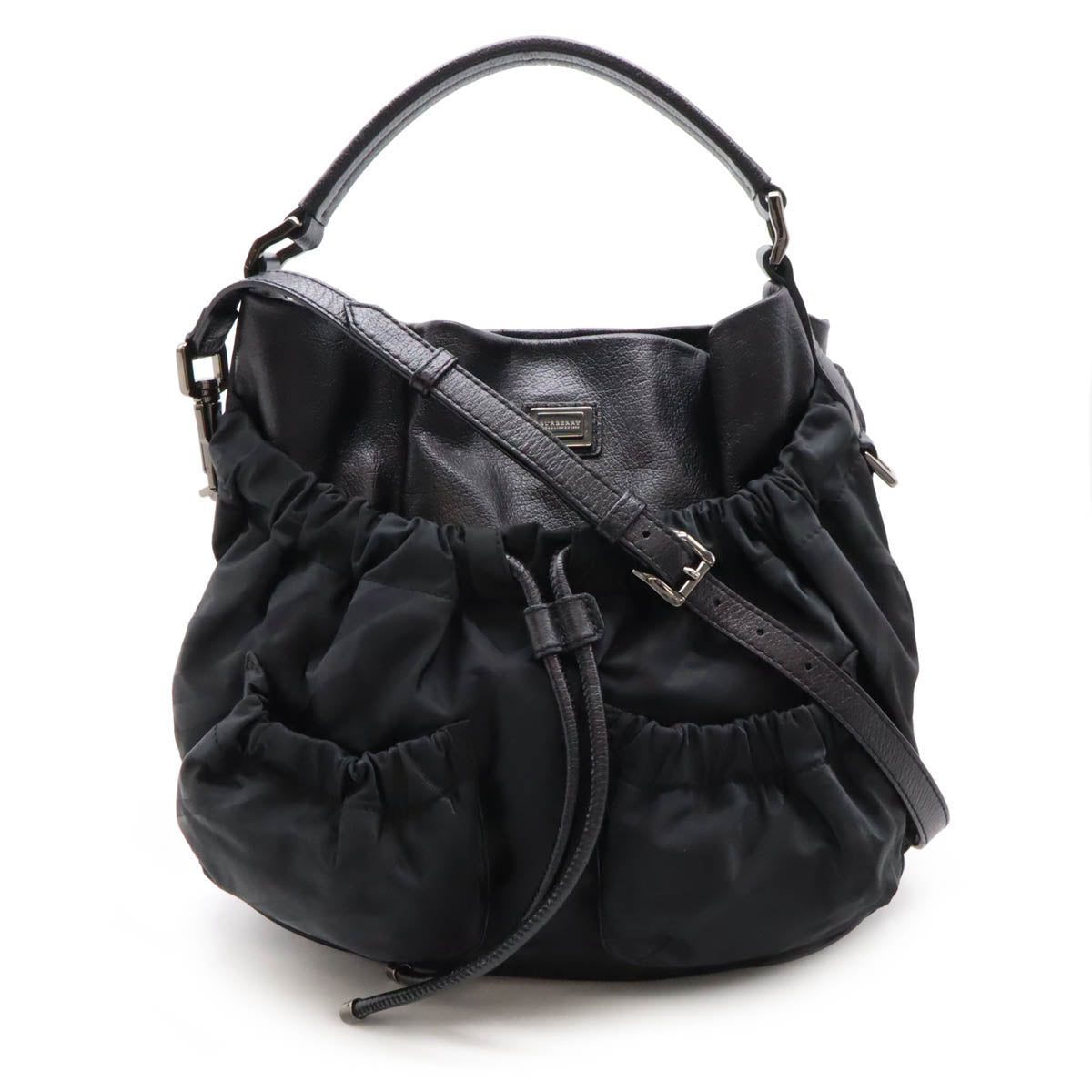 Burberry Nylon Leather 2way Shoulder Bag