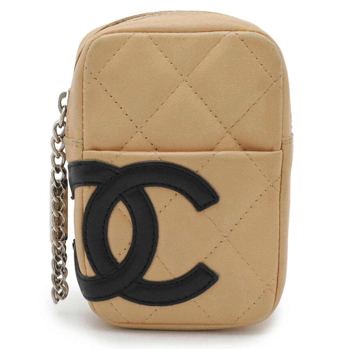 Chanel Cambon Line Leather Cigarette Case Pouch