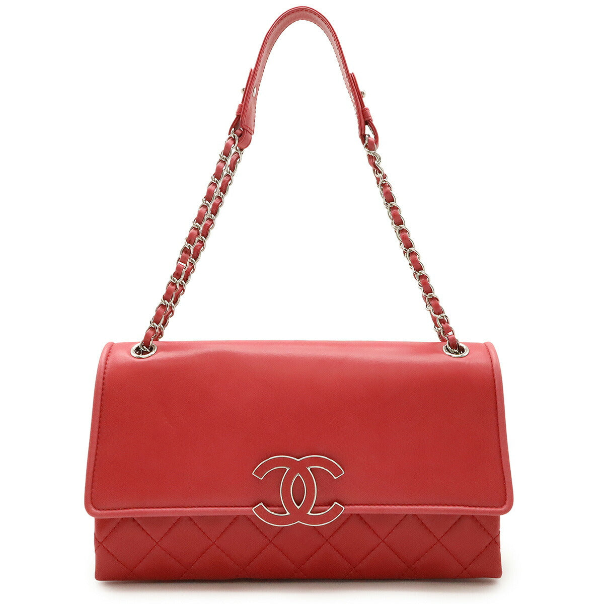 Chanel Hamptons Lambskin Shoulder Bag