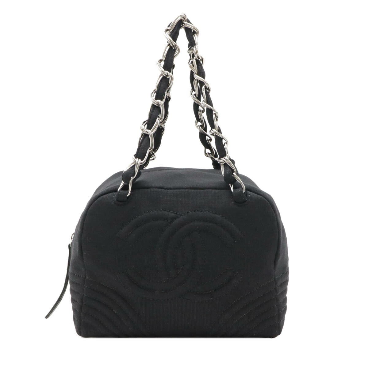 Chanel Coco Mark Cotton Shoulder Bag