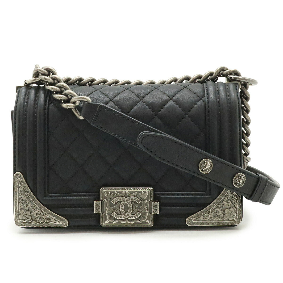 Chanel Boy Chanel Leather Shoulder Bag