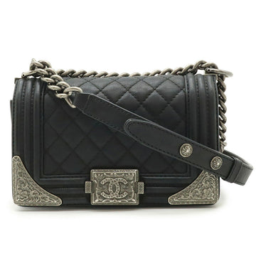 Chanel Boy Chanel Leather Shoulder Bag