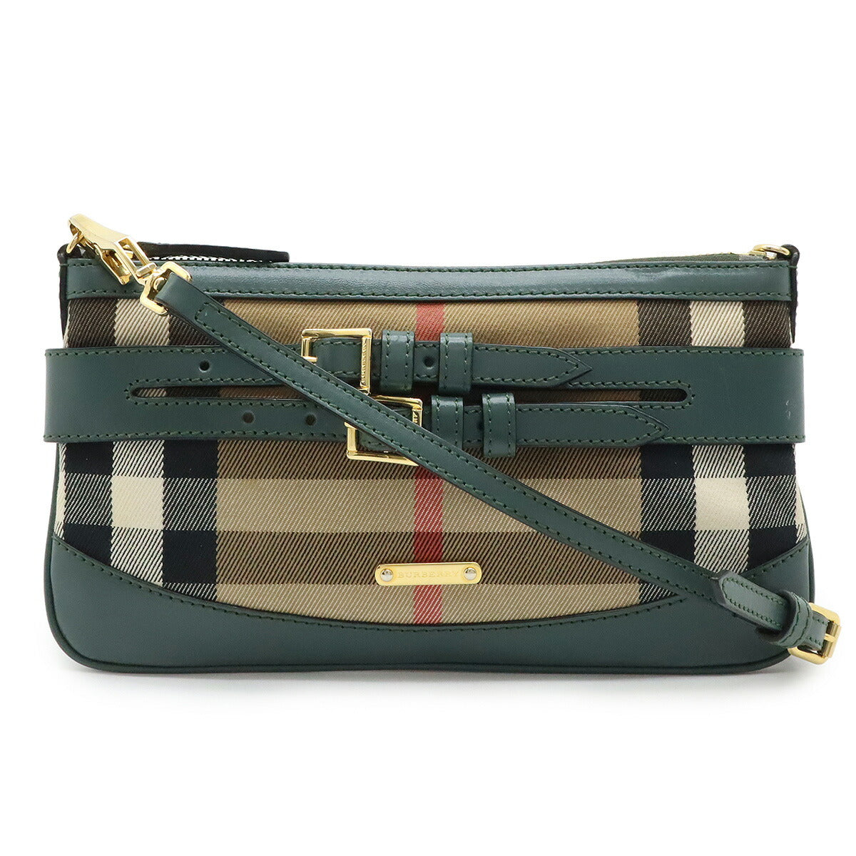 Burberry House Check Canvas Leather 2way Shoulder Bag
