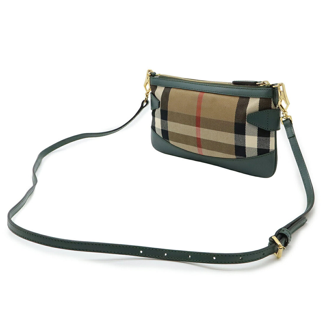 Burberry House Check Canvas Leather 2way Shoulder Bag