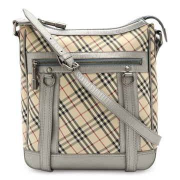 Burberry Nova Check Canvas Shoulder Bag
