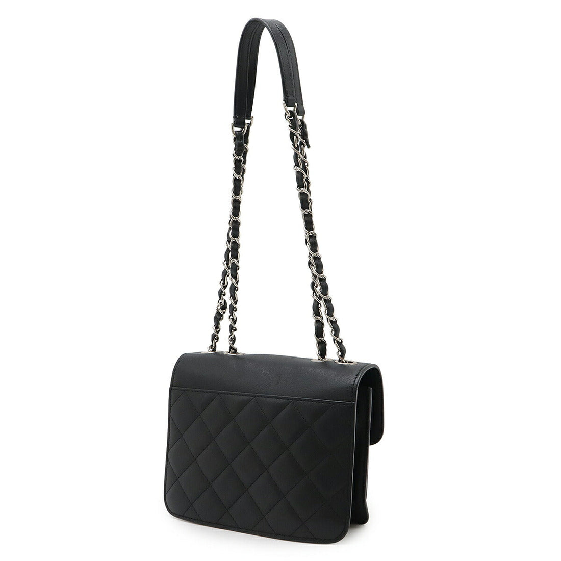 Chanel Half Coco Leather Shoulder Bag