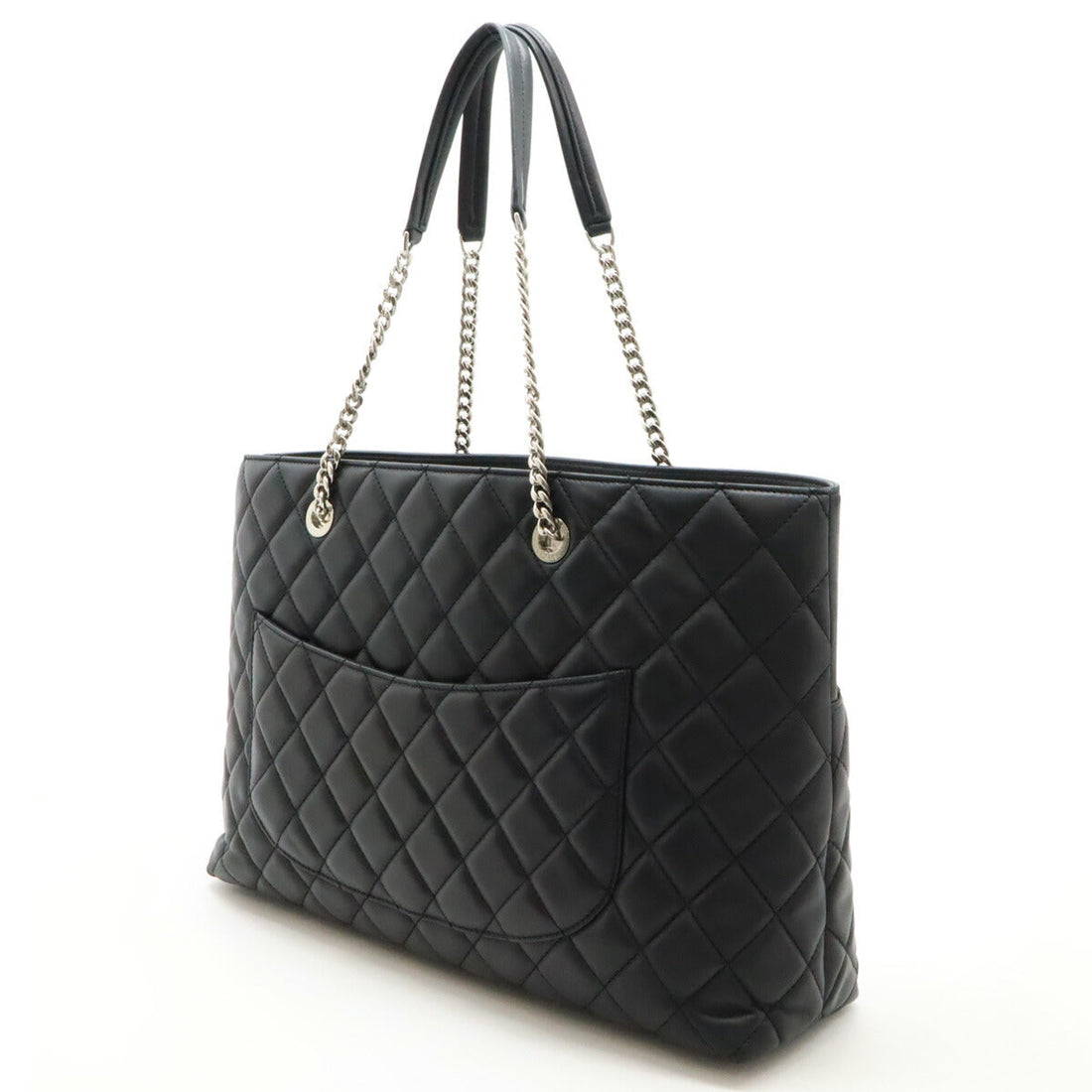 Chanel Matelasse Coco Mark Lambskin Shoulder Bag
