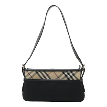 Burberry Nova Check Nylon Canvas Shoulder Bag