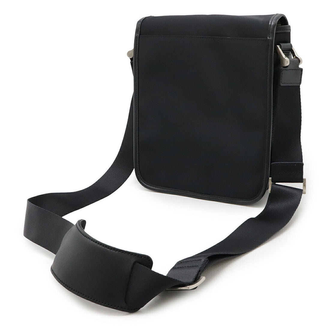 Burberry Nylon Leather Shoulder Bag