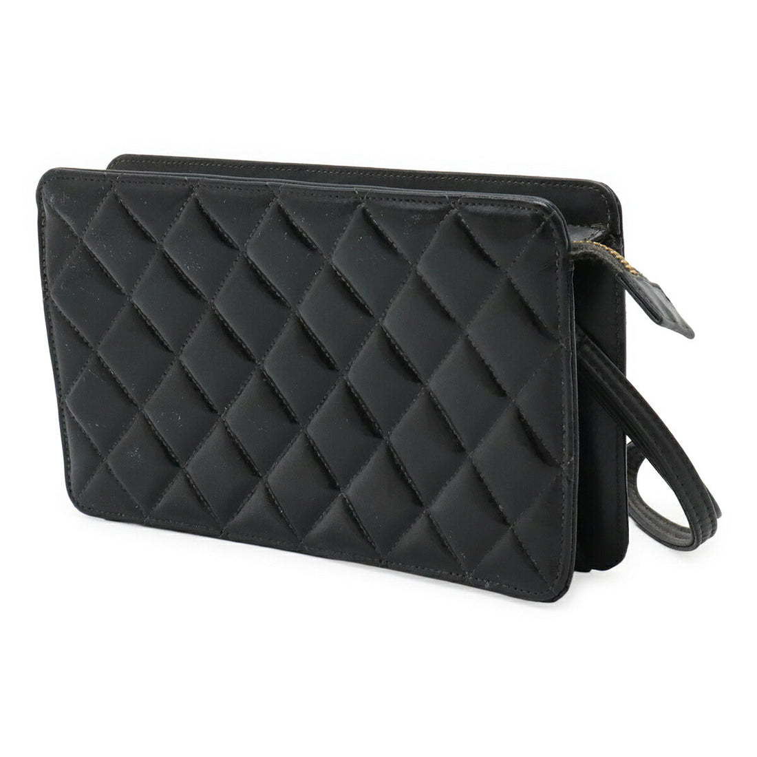 Chanel Patent Leather Clutch Bag