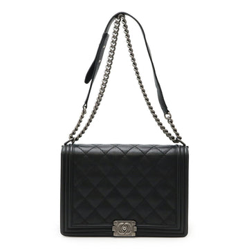 Chanel Boy Chanel Calfskin Shoulder Bag
