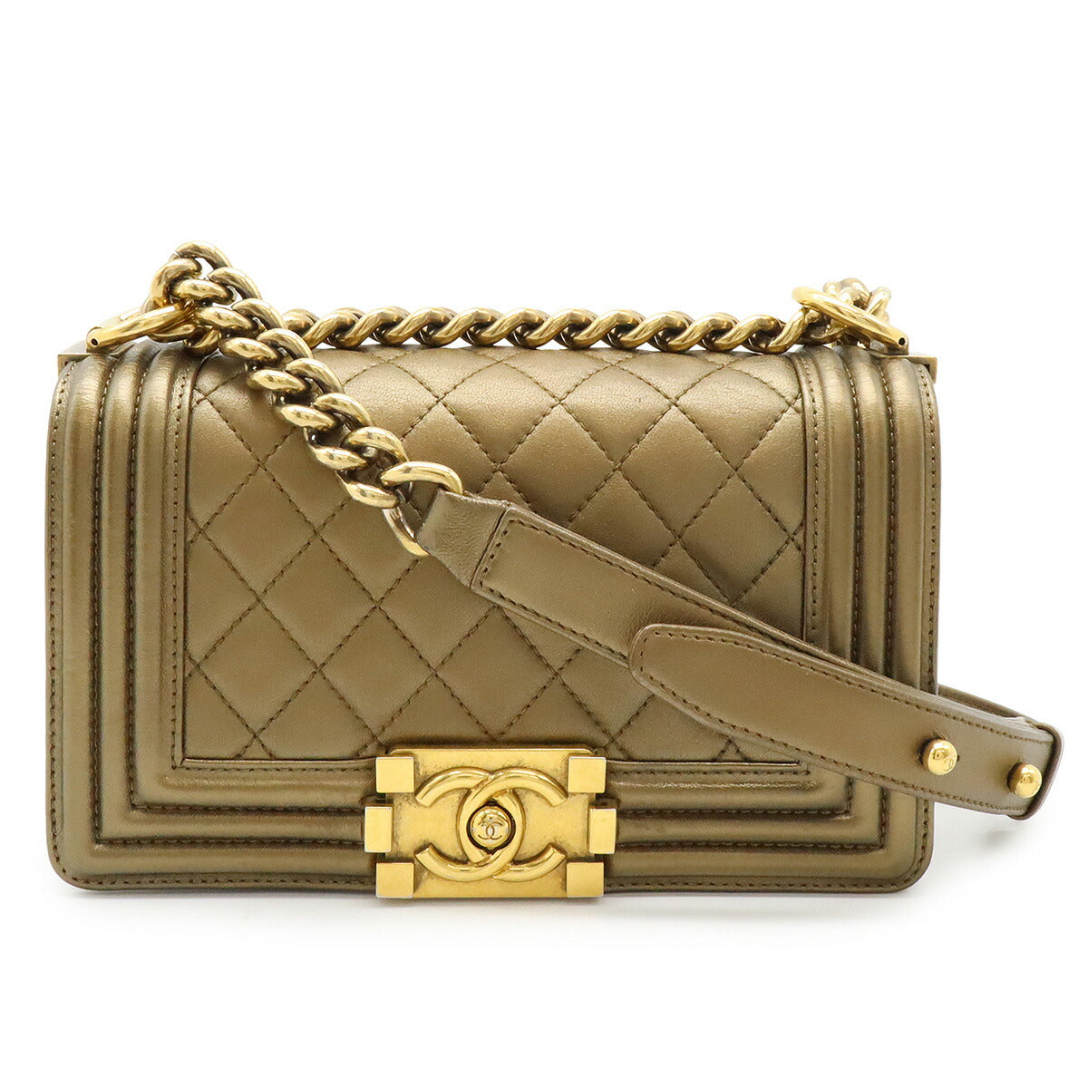 Chanel Boy Chanel Leather Shoulder Bag