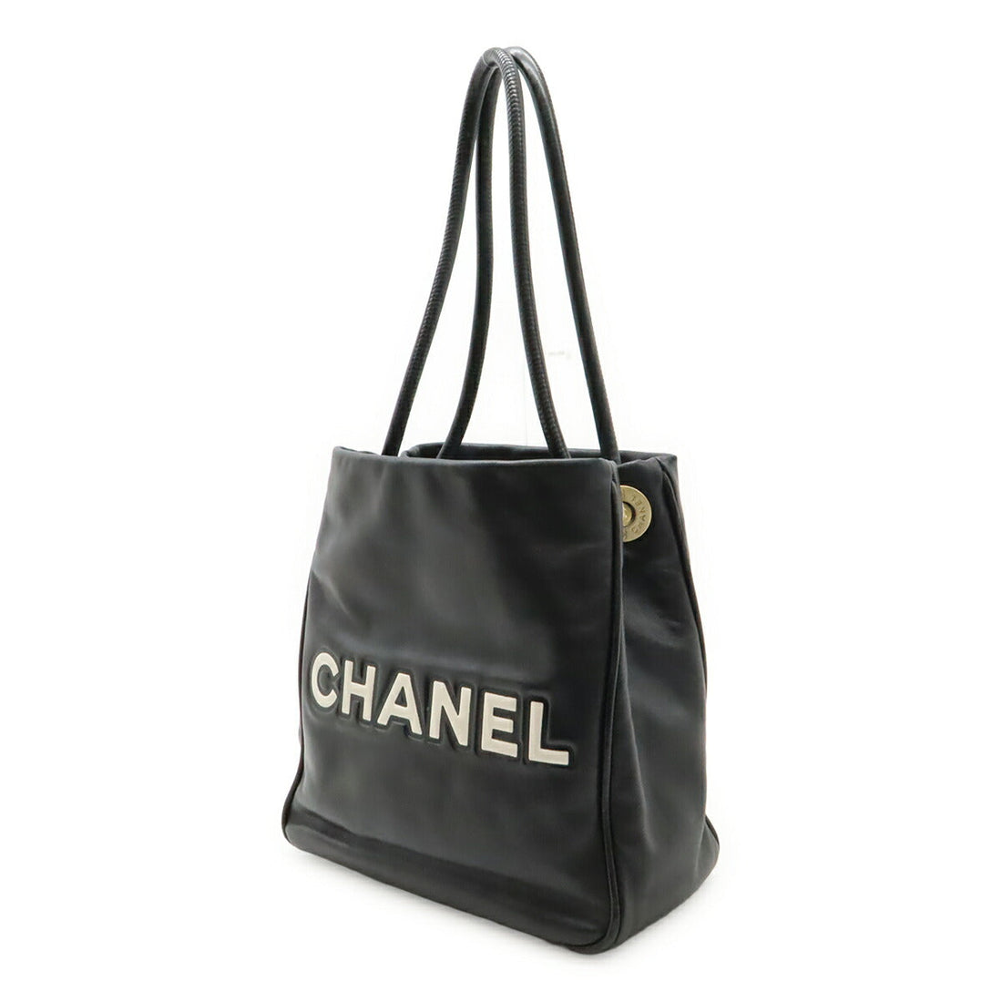 Chanel Camellia 2way Shoulder Bag Leather