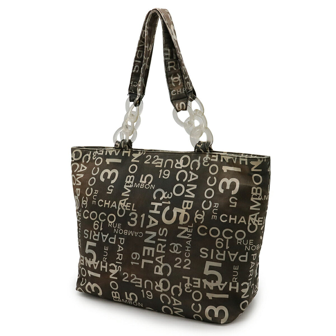 Chanel By Sea Line Canvas Tote Bag