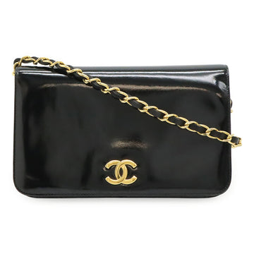Chanel Patented Leather Shoulder Bag