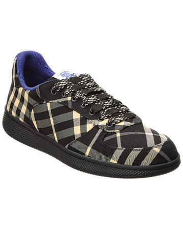 Burberry Terrace Check Canvas Sneaker
