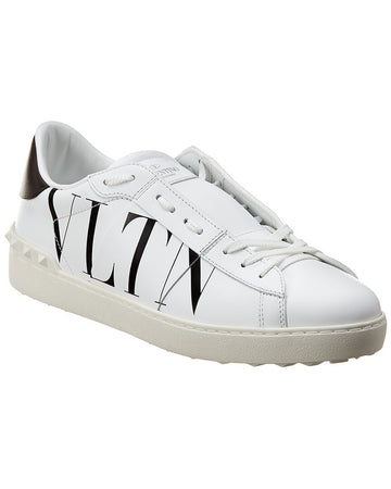 Valentino Vltn Leather Sneaker