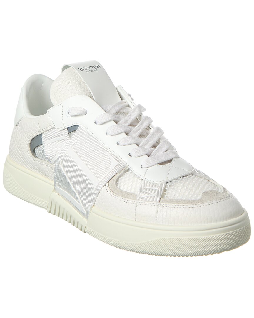 Valentino Vltn Mesh & Leather Sneaker