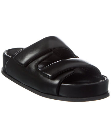 Valentino Roman Stud Leather Slide