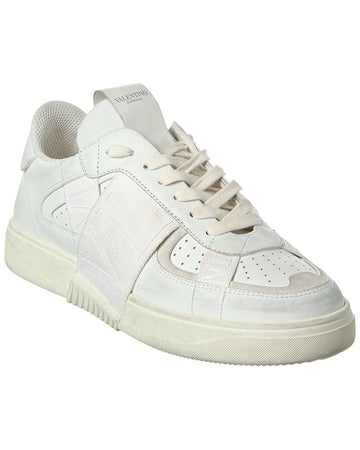 Valentino Vltn Leather Sneaker