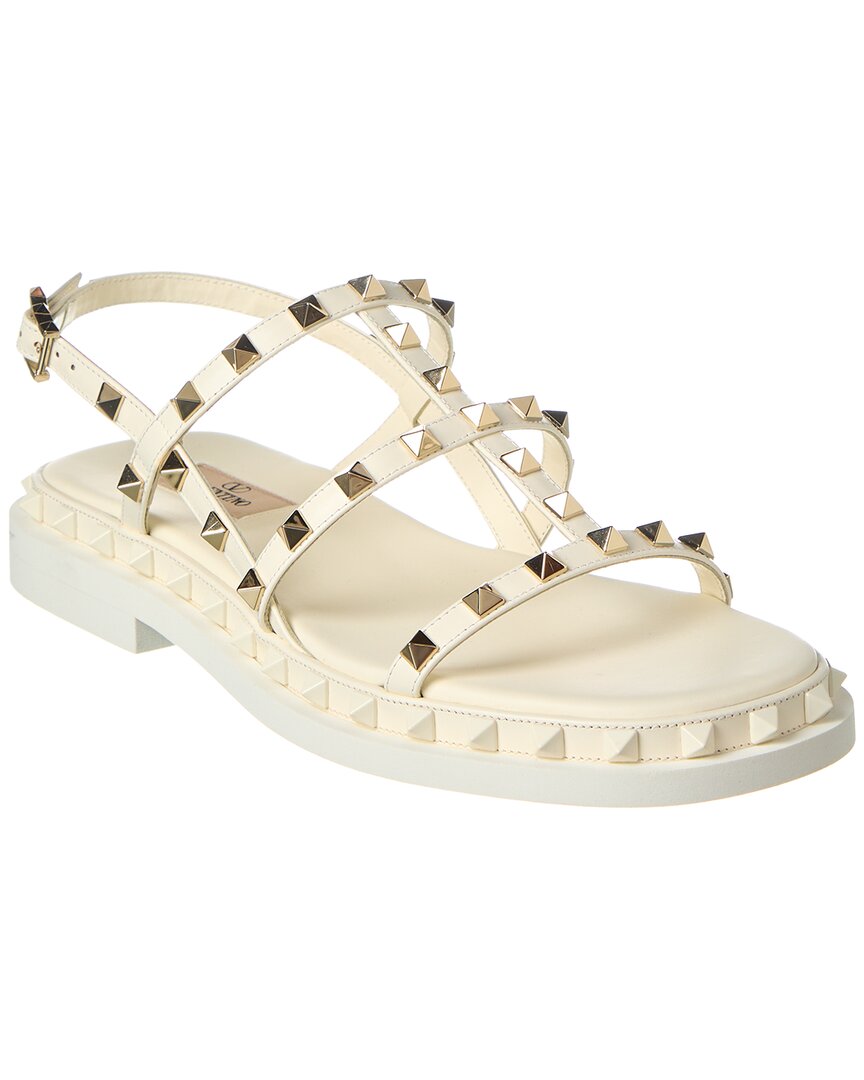 Valentino Rockstud Leather Sandal
