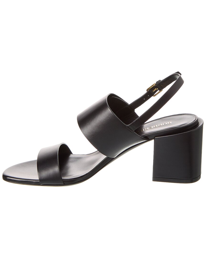 Burberry Motif Monogram Leather Sandal