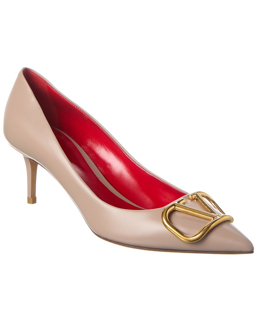 Valentino Vlogo Signature 60 Leather Pump