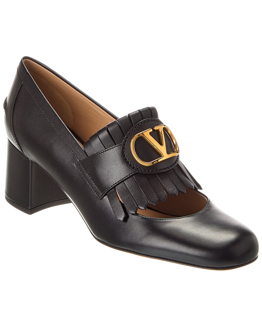 Valentino Vlogo Signature 60 Leather Pump