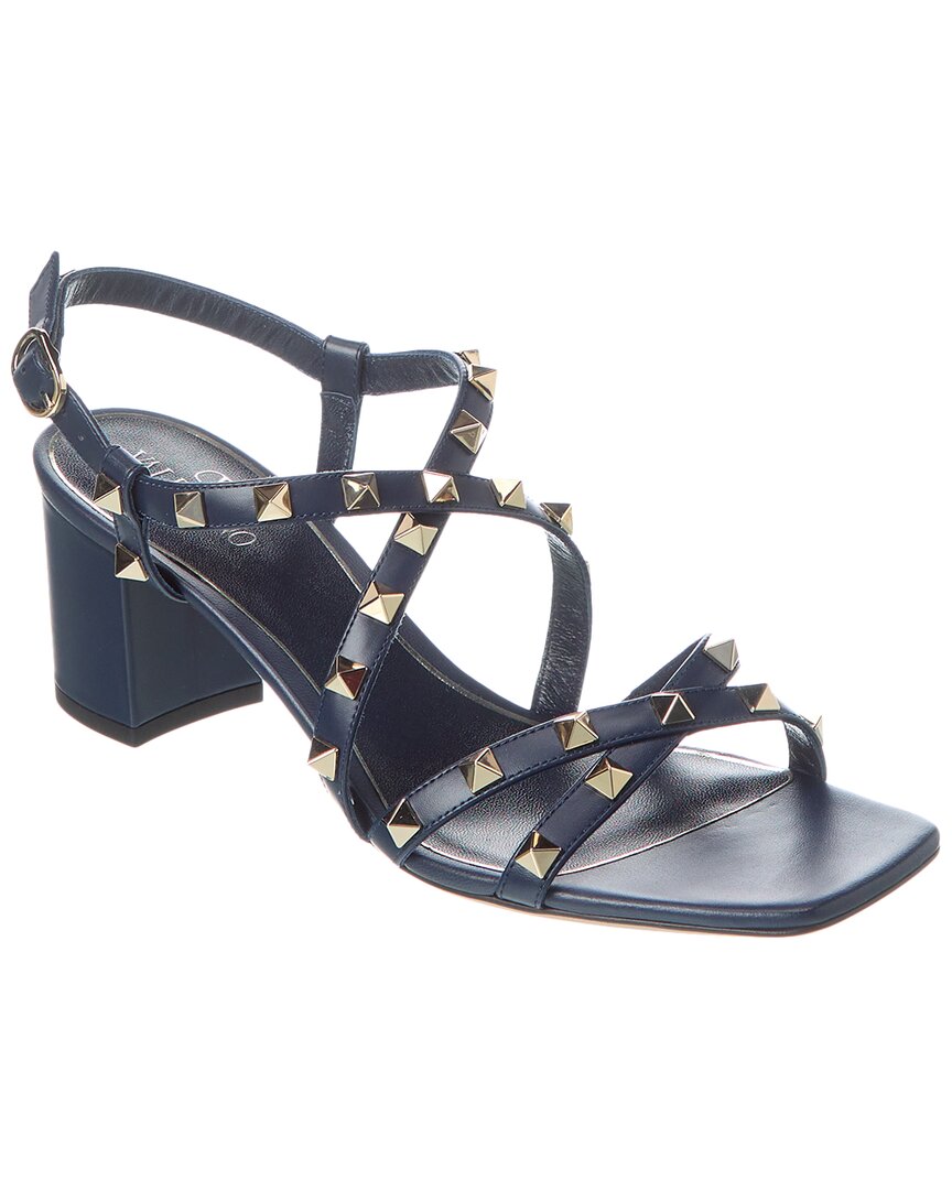 Valentino Rockstud 60 Leather Sandal