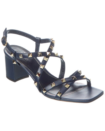 Valentino Rockstud 60 Leather Sandal