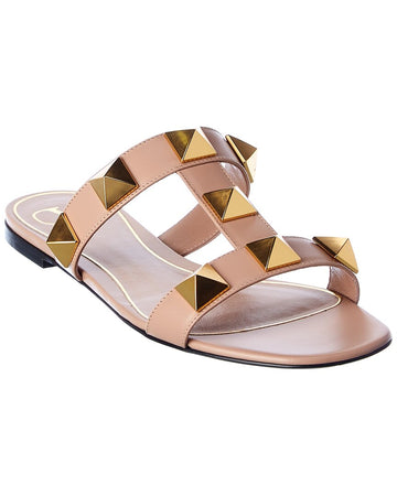 Valentino Roman Stud Leather Sandal