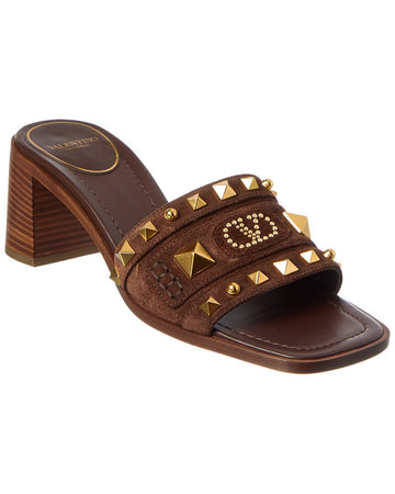 Valentino Vlogo 60 Suede Sandal