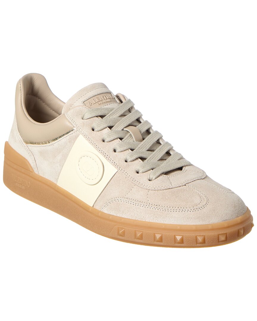 Valentino Upvillage Suede & Leather Sneaker
