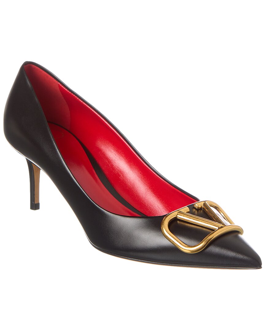 Valentino Vlogo Signature 60 Leather Pump