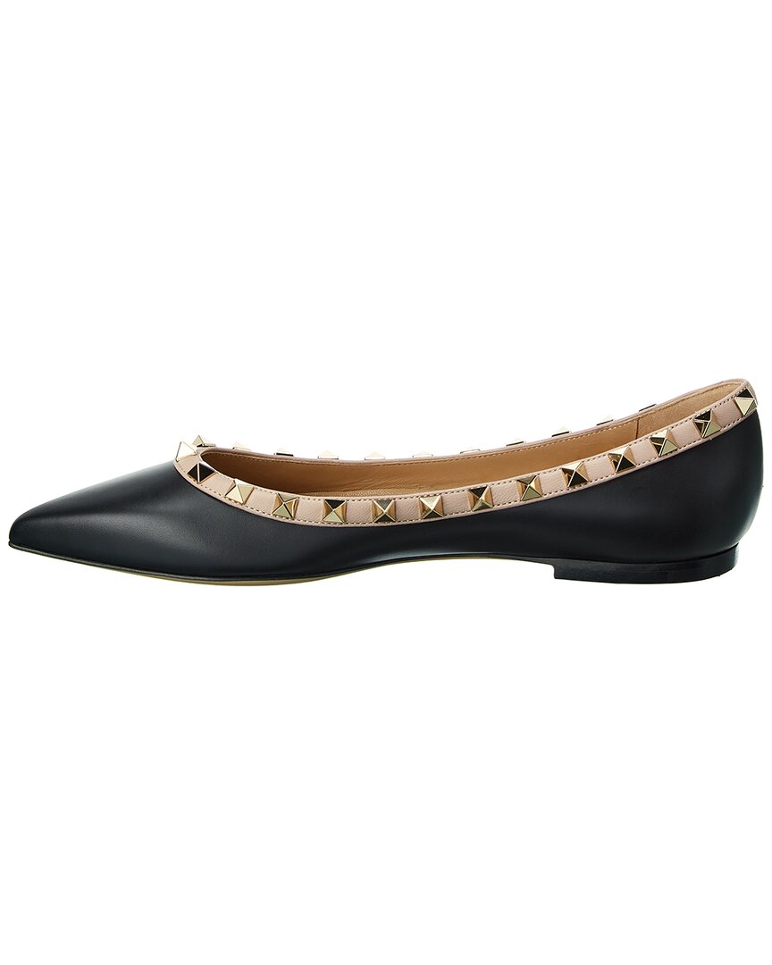 Valentino Rockstud Leather Flat