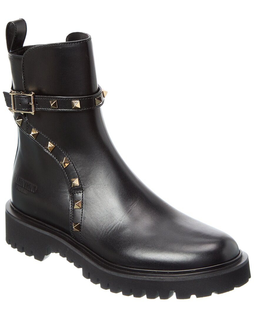Valentino Rockstud 40 Leather Boot