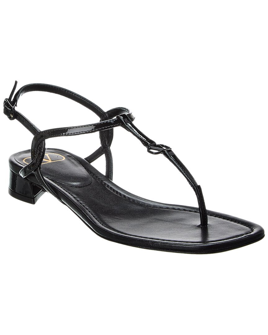 Valentino Vlogo Patent Sandal