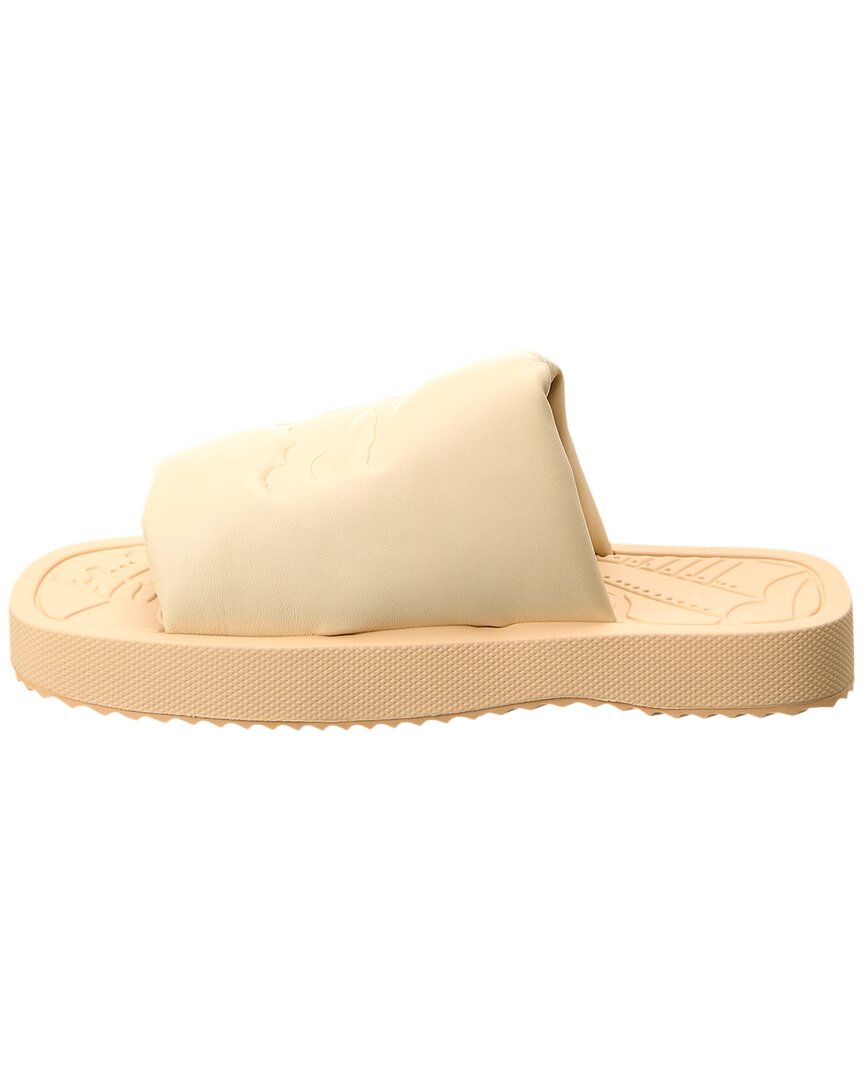 Burberry Ekd Slab Leather Slide