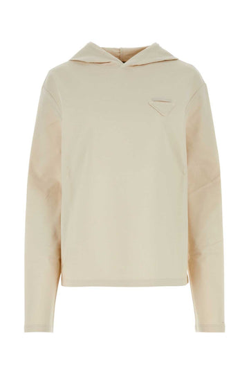 PRADA Oversized Stretch Cotton Sweatshirt for Women