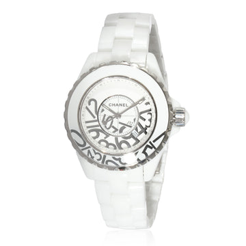 Top Quality Chanel J-12 Grafitti H5239 Women's Watch in Ceramic